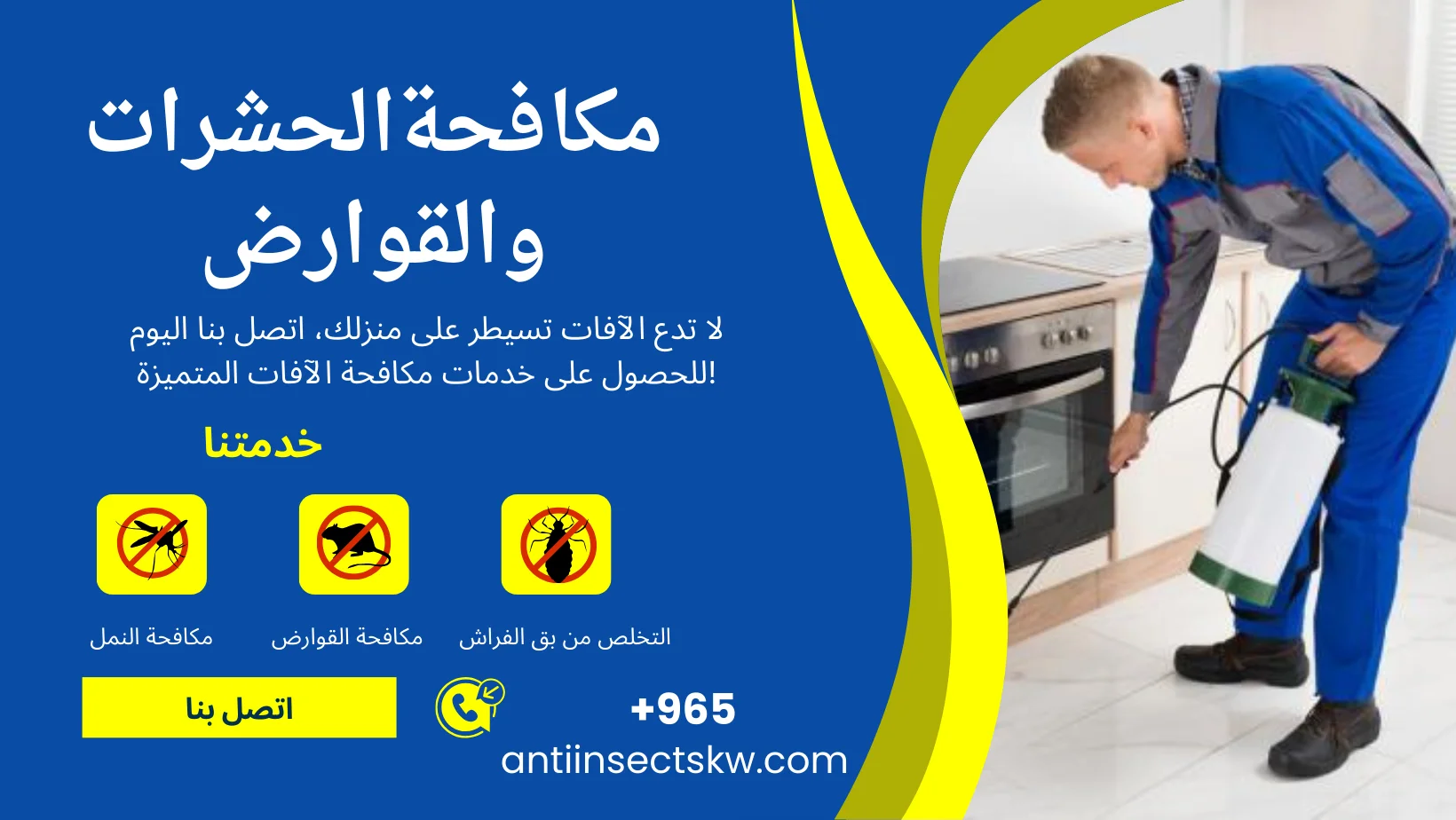 شركة مكافحة حشرات الكويت